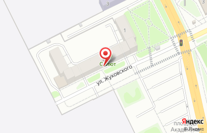 Салют в Жуковском на карте
