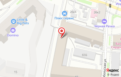 Демидов на Сердобольской улице на карте