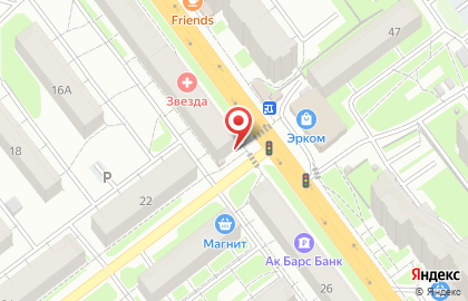 Магазин косметики Магнит Косметик на улице Космонавтов д 16 на карте