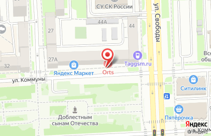 Поликлиника Кармель на улице Пушкина на карте