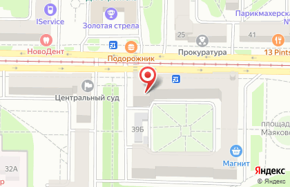 Многофункциональный центр г. Новокузнецка по предоставлению государственных и муниципальных услуг МАУ на проспекте Металлургов на карте