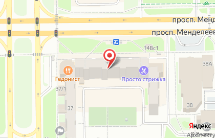 Салон красоты Лиза в Тобольске на карте