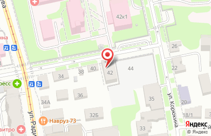 Медицинский центр "Мед-Юг" в Ульяновске на карте