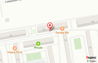 Продуктовый магазин в Калининграде на карте