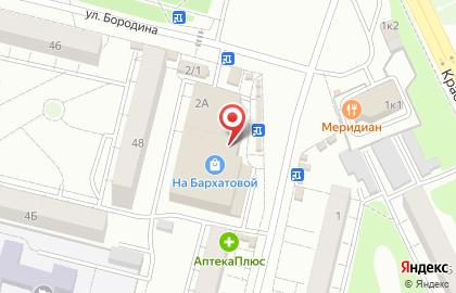 Частная пивоварня Goldenburg на улице Бархатовой, 2а на карте