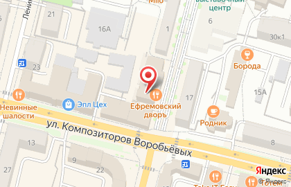 Окна на карте
