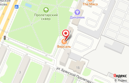 Торгово-производственная компания на улице Брянской Пролетарской Дивизии на карте