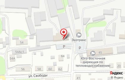Магазин строительно-отделочных материалов Центр строй на улице Свободы на карте