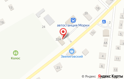 Магазин у дома Бристоль на улице Ленина на карте