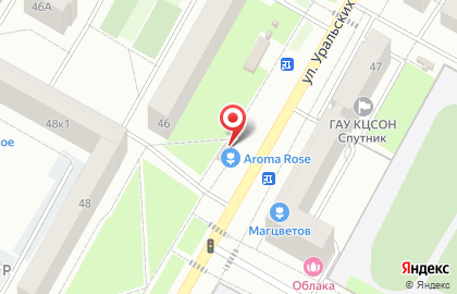 Салон цветов Aroma Rose на карте