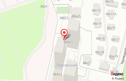 Детский сад Горница-Узорница на метро Перово на карте