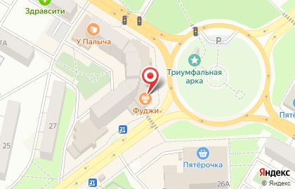 Фуджи Friends на улице Дзержинского на карте
