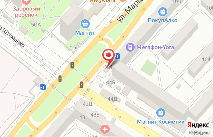 Салон связи Стимул в Краснооктябрьском районе на карте