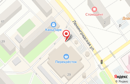 Салон оптики Айкрафт на Ленинградской улице на карте
