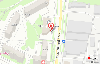 Аптека Аллея здоровья на Московском проспекте на карте