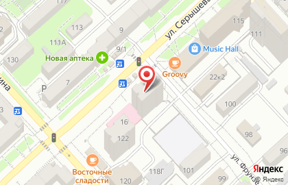 Магазин японской кухни Суши Сет в Кировском районе на карте