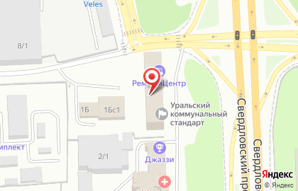 Многопрофильная профессорская клиника Ситимед на Свердловском проспекте на карте