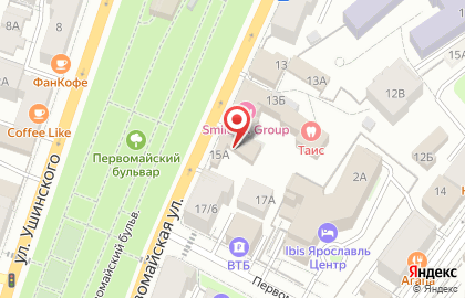 Хостел cherdak на карте