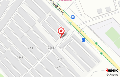 Автостоянка Мгса в Южном Орехово-Борисово на карте