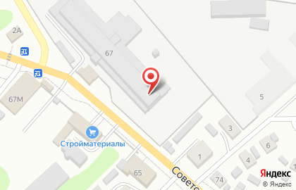 Юника на Советской улице на карте