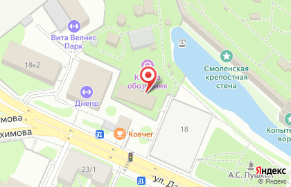 Лопатинский сад на карте
