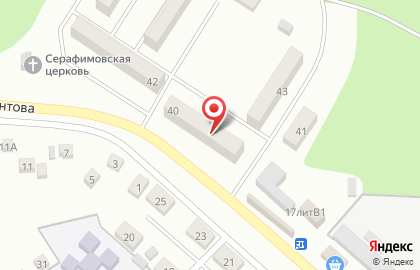 Супермаркет Магнит на Строителей, 40 на карте