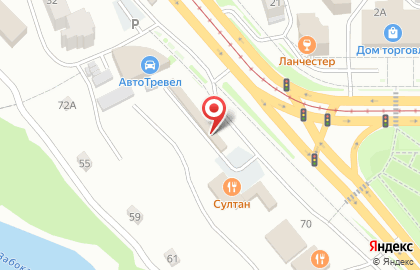 Эконом-маркет в Октябрьском районе на карте