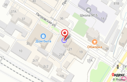 Магазин Планета связи на Петровской улице на карте