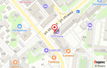 ОТП Банк в Краснодаре на карте