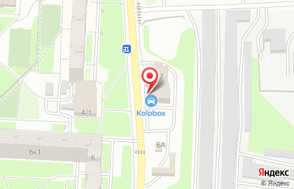 Торгово-сервисный центр Kolobox в Нижнем Новгороде на карте