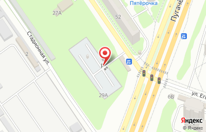 Автостоянка в Самаре на карте