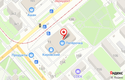 Туристическое агентство Арт-Тур в Пролетарском районе на карте