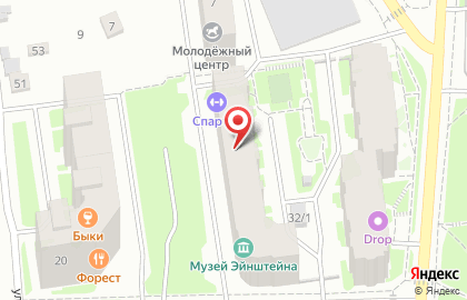 Сияние севера на Первомайской улице на карте