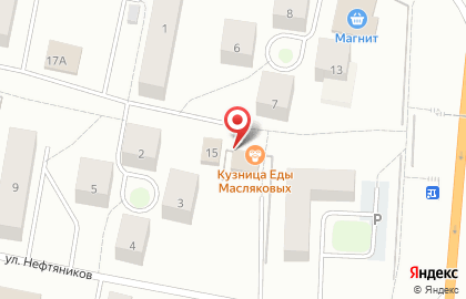 Продуктовый магазин в Ярославле на карте