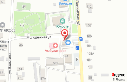 Мини-маркет Воздвиженский на карте
