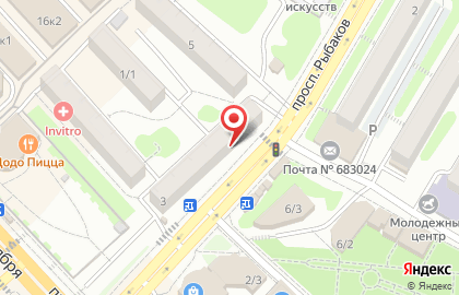 Компания Развитие в Петропавловске-Камчатском на карте