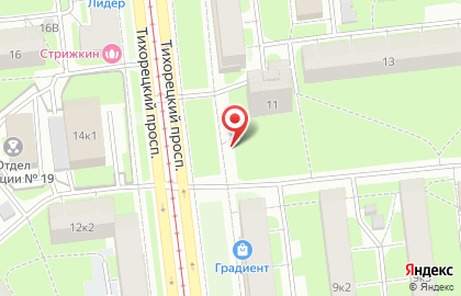 Магазин овощей и фруктов Лимончик на Тихорецком проспекте на карте