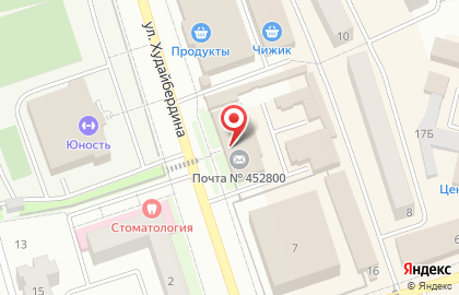 Почта Банк в Уфе на карте