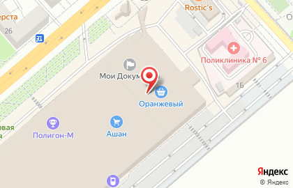 Магазин корейских салатов в Заводском районе на карте