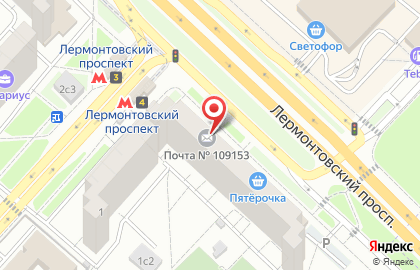 Почта Банк в Москве на карте