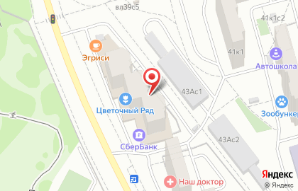 Пятерочка в Орехово (проезд Шипиловский) на карте