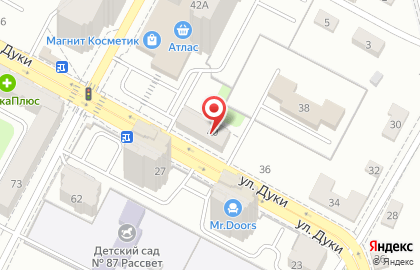 Парикмахерская Просто стрижка в Советском районе на карте
