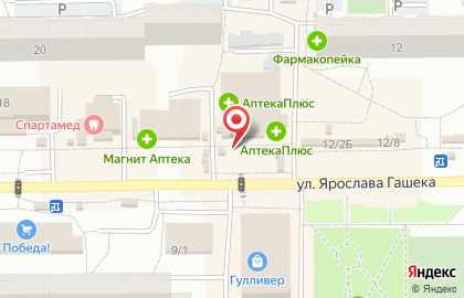 Магазин фруктов и овощей в Ленинском районе на карте