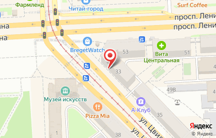 Ломбард Фианит-Ломбард на проспекте Ленина, 53 на карте