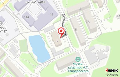 Смоленский гарнизонный военный суд в Смоленске на карте