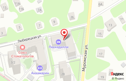 Гостиница Пиккадилли на карте