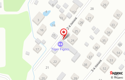Клуб боевых единоборств Tiger Fights на карте