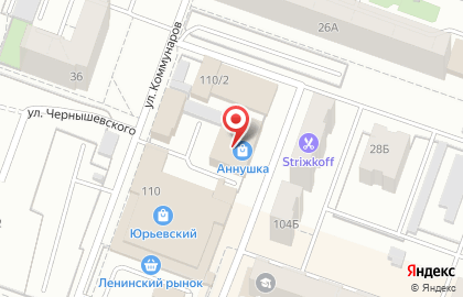 Аннушка на улице Дзержинского на карте