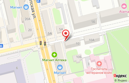 ОАО Центрально-Черноземный банк Сбербанка России на Пионерской улице на карте