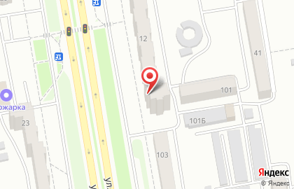 Стоматологическая клиника Ультрадент на улице Некрасова на карте